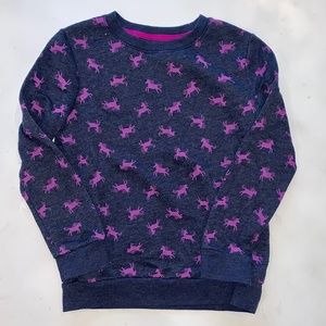cat & jack girls sweatshirt size m(7/8)